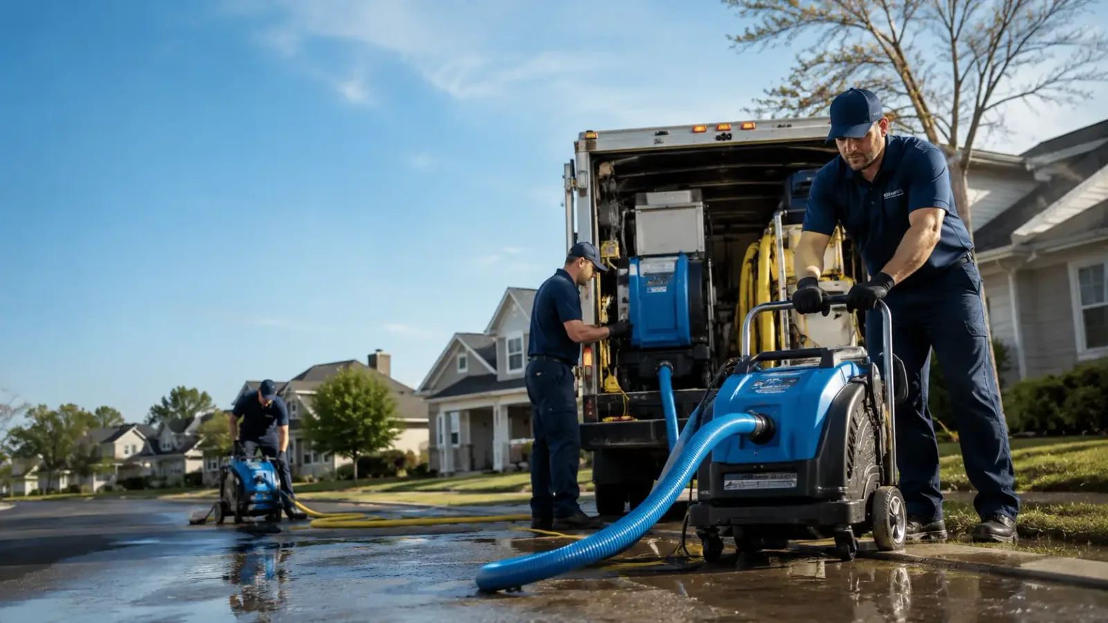 Flood Damage Cleanup in Hankamer, TX